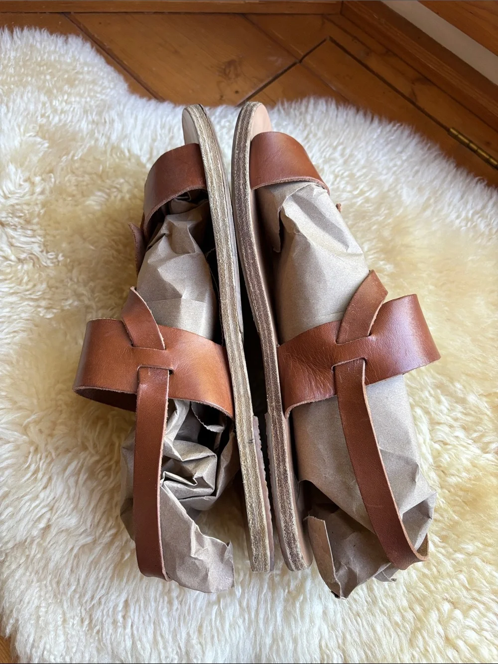 Vintage Greek Lightening Sandals